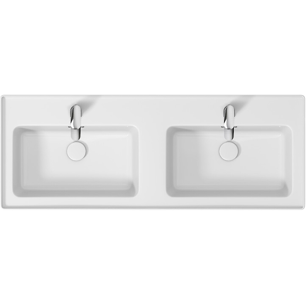 CERSANIT Umývadlo na nábytok s dvojitým nábytkom CREA 120 K673-006