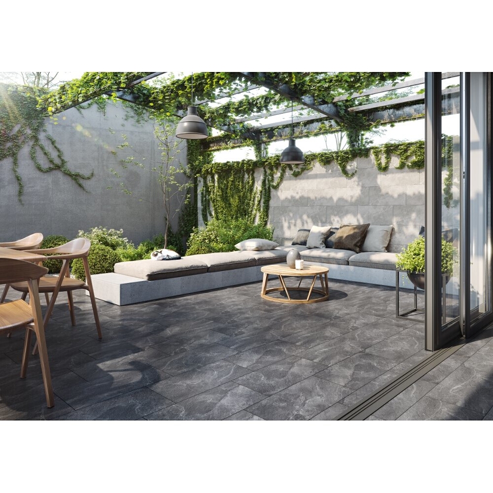 Glazovaný_gres_NOIR_grey_mat_29,7x59,8 Glazovaný gres NOIR grey mat 29,7x59,8
