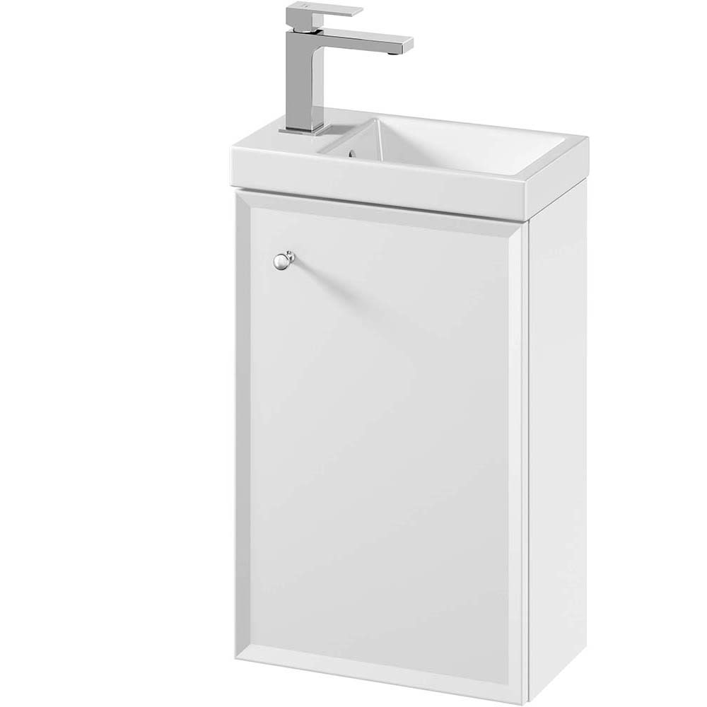 CERSANIT Skrinka s umývadlom MILOS 40 biela matná S801-568 CERSANIT Skrinka s umývadlom MILOS 40 biela matná S801-568