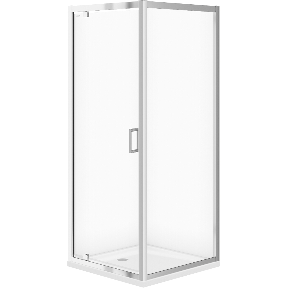 CERSANIT ARTECO 80x190 štvorcový sprchový kút so sprchovou vaničkou TAKO 80x4 S601-115