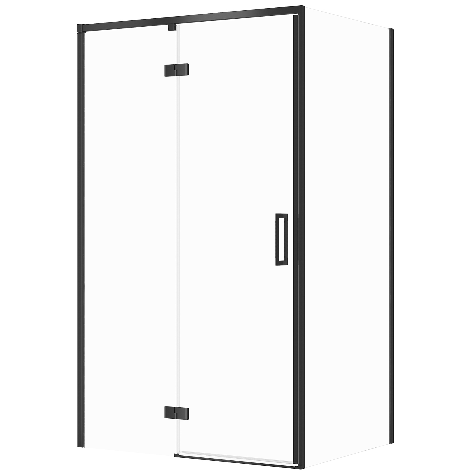 CERSANIT LARGA obdĺžnikový sprchový kút ľavý 120x80x195 cm čierny S601-323 CERSANIT LARGA obdĺžnikový sprchový kút ľavý 120x80x195 cm čierny S601-323