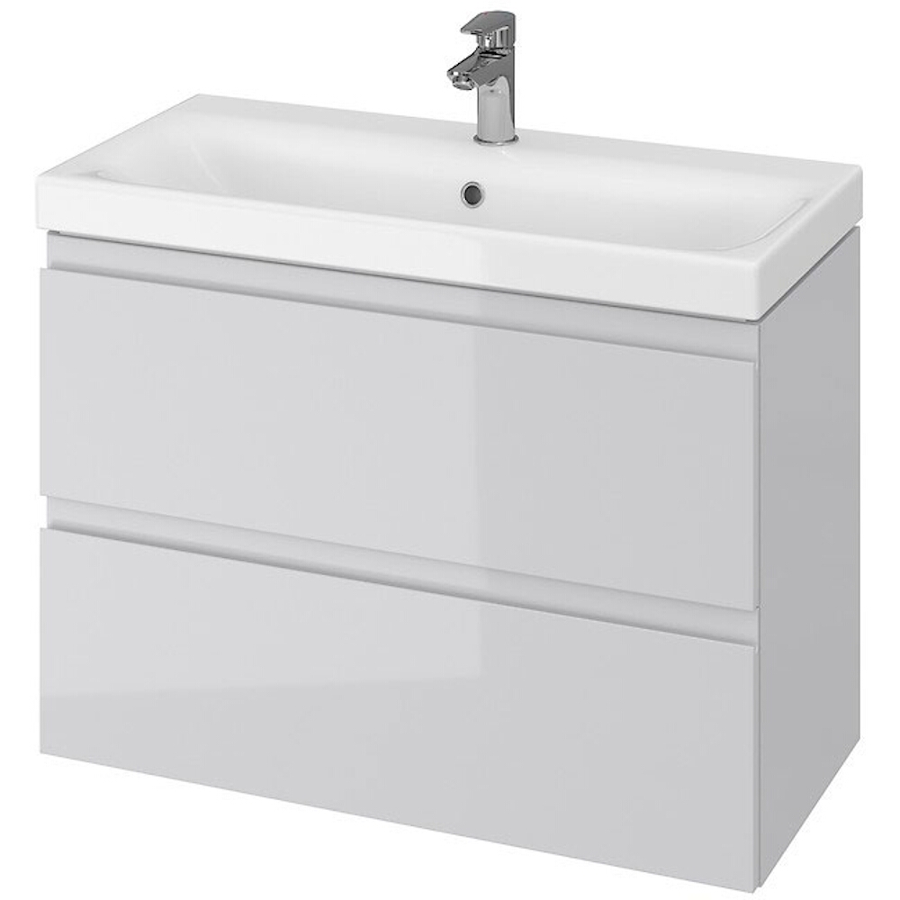 CERSANIT Skrinka na umývadlo MODUO SLIM 80 sivá DSM S801-224-DSM
