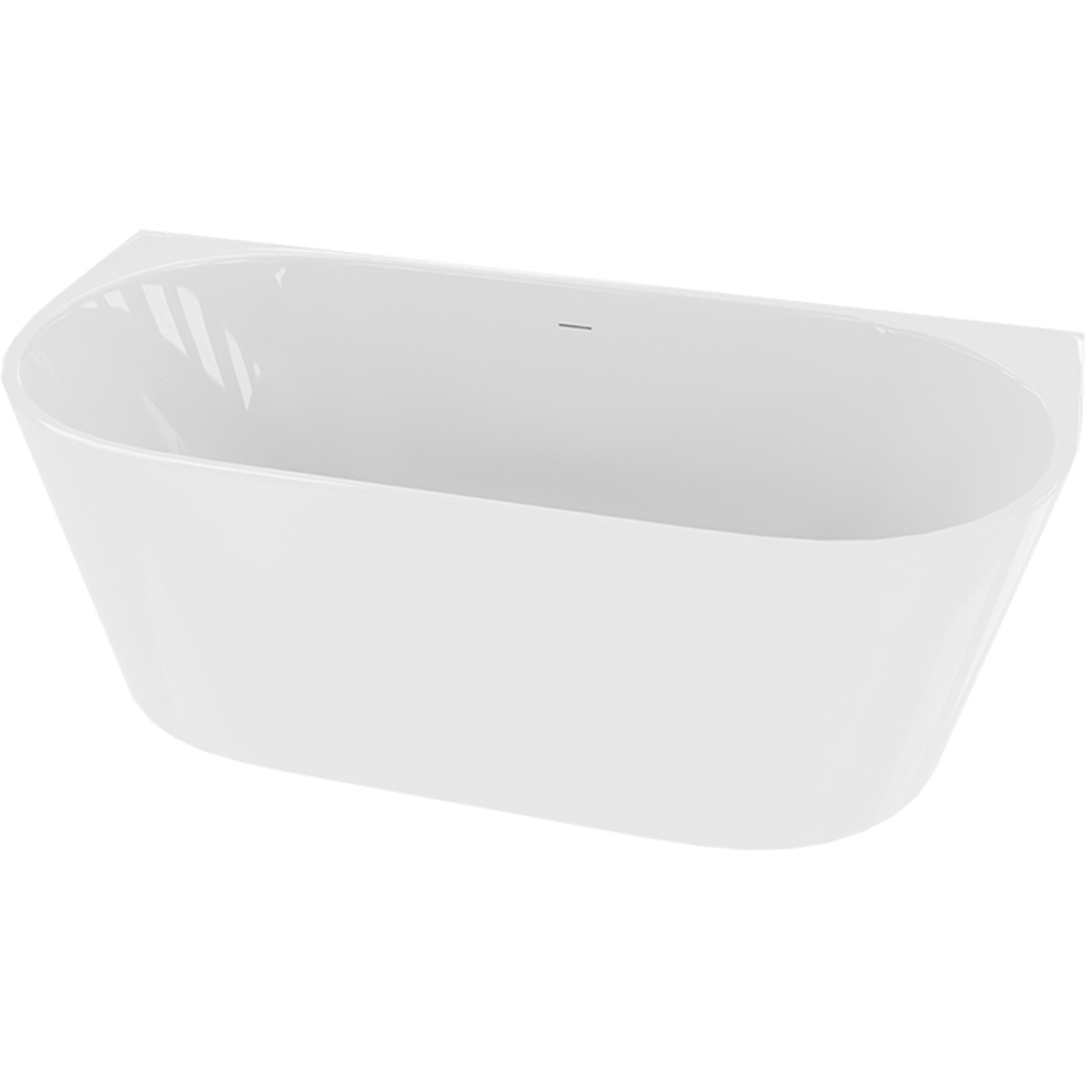 LAVITA samostatná nástenná vaňa DERA SLIM 170x75 cm
