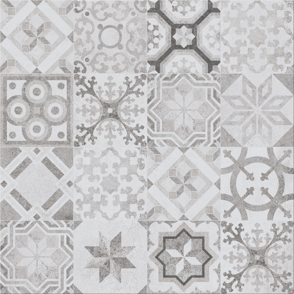 Glazovaný_gres_inserto_CONCRETE_STYLE_grey_patchwork_mat_42x42 Glazovaný gres inserto CONCRETE STYLE grey patchwork mat 42x42