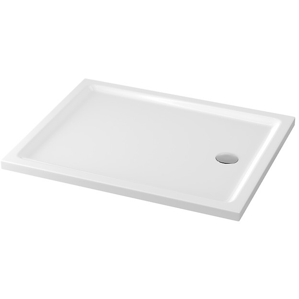 CERSANIT Obdĺžniková sprchová vanička TAKO 100x80x4 biela S204-019