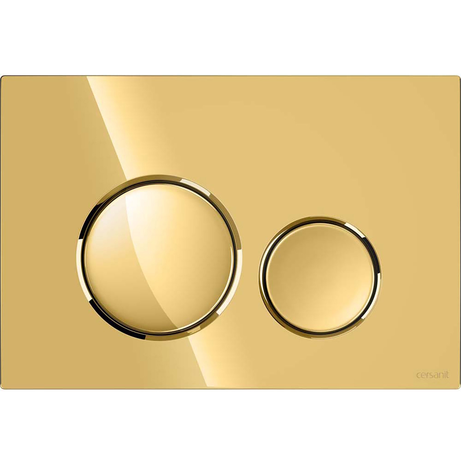 CERSANIT Ovládacie tlačidlo LUNA zlaté K97-466