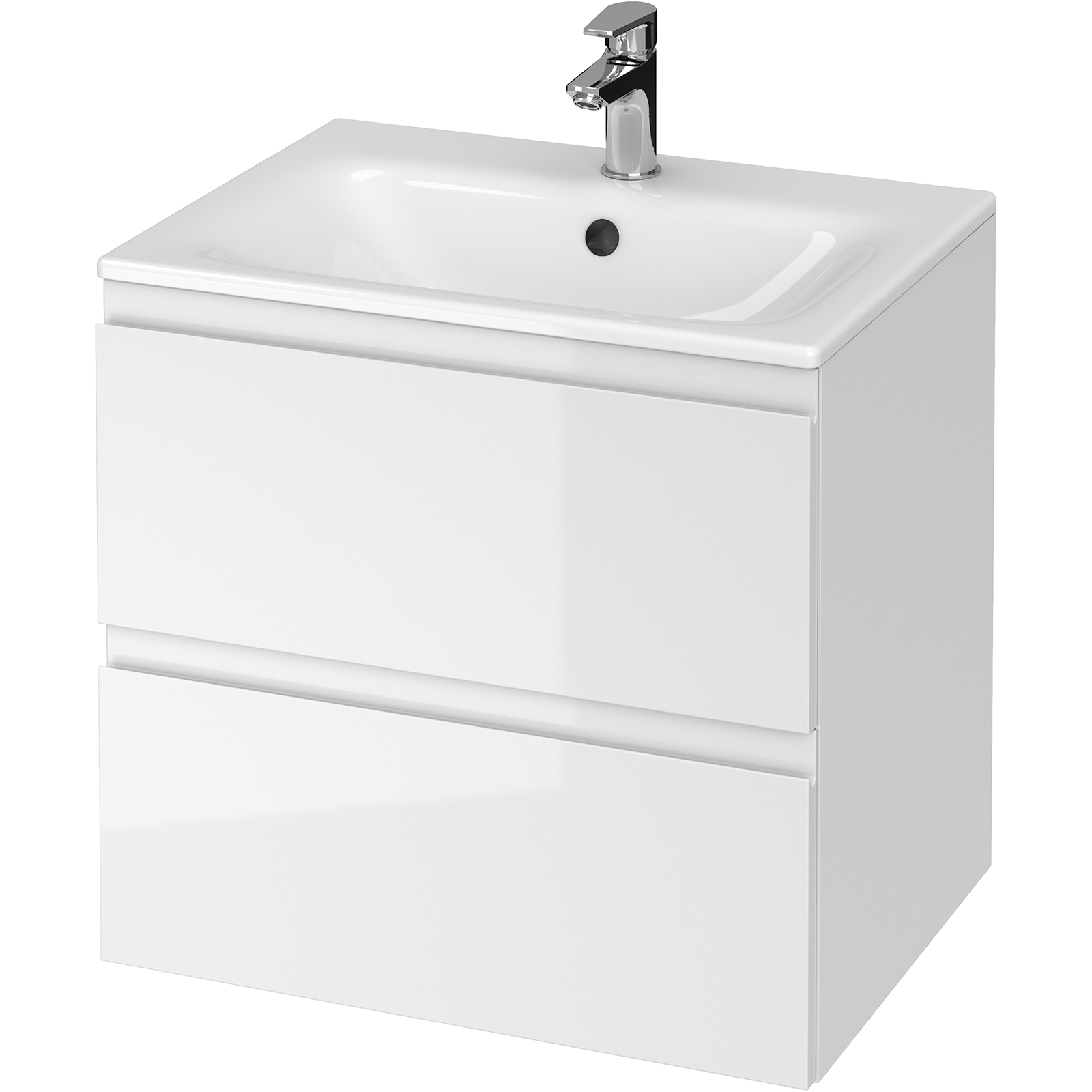 CERSANIT MODUO 60 biela skrinka s umývadlom MODUO na vlastnú montáž S801-314-DSM