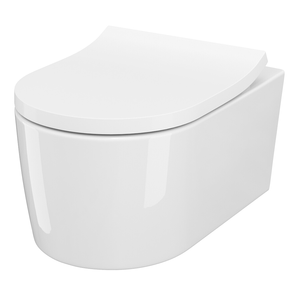 CERSANIT Závesná WC misa INVERTO StreamOn duroplast sedadlo S701-432