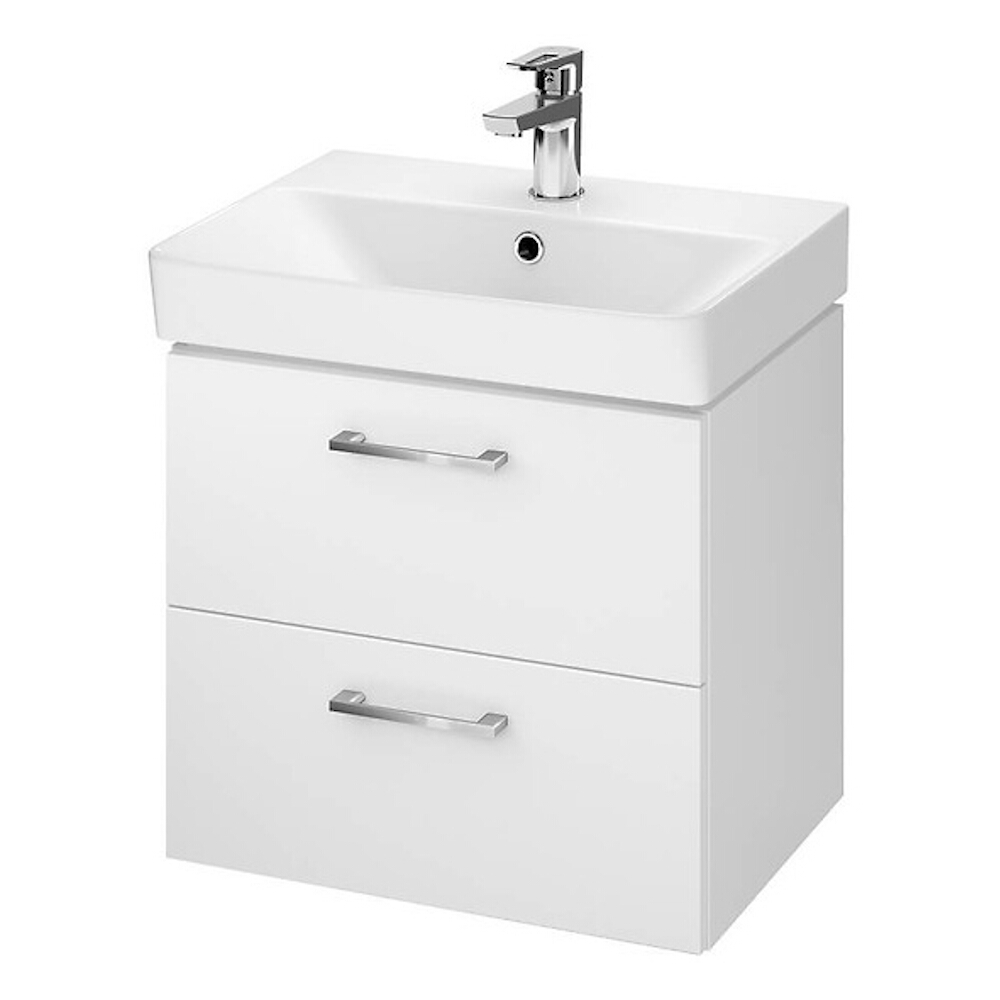 CERSANIT Skrinka s umývadlom v súprave SET b282 LARA MILLE slim 50 biela dsm S801-321-DSM