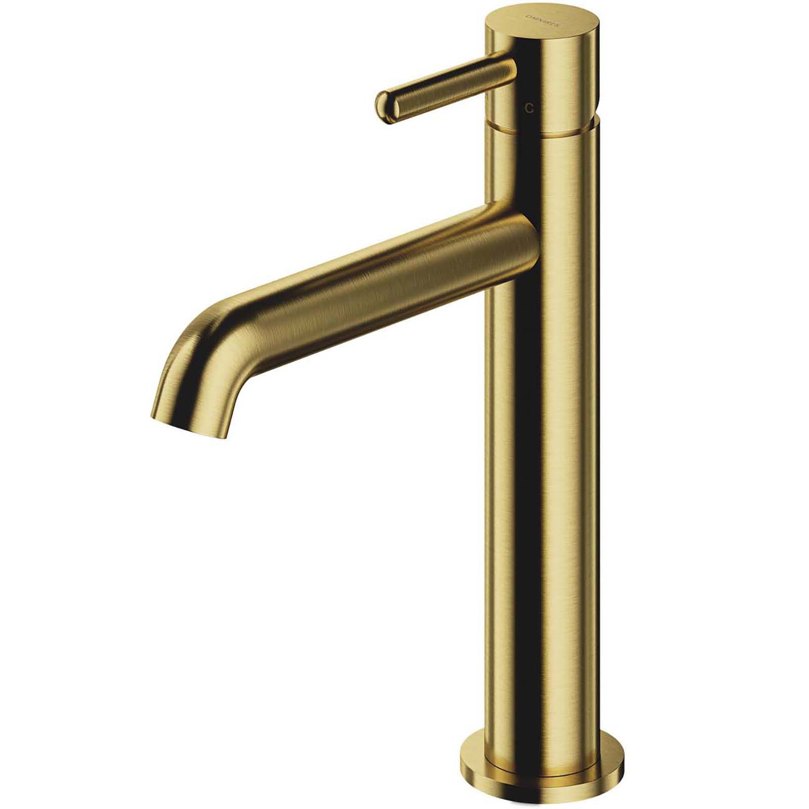 OMNIRES umývadlový kohútik Y, 23 cm (25 mm) hlava z brúseného mosadzného Y1212CBSB OMNIRES umývadlový kohútik Y, 23 cm (25 mm) hlava z brúseného mosadzného Y1212CBSB
