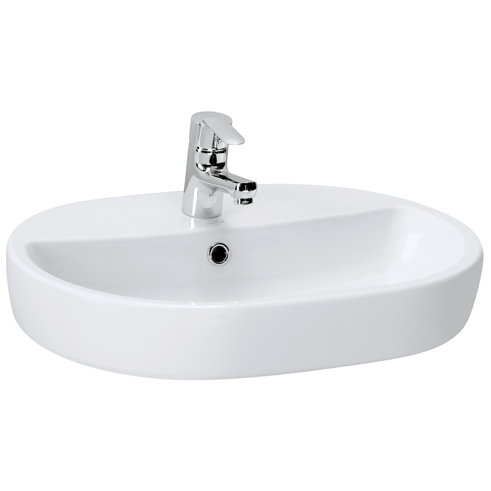 CERSANIT Umývadlo na dosku CASPIA OVAL 60 K11-0099