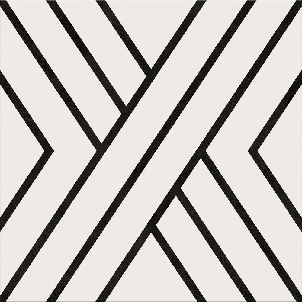 DLAŽBA BLACK LINES MAT 29,8X29,8 (II. AKOST)