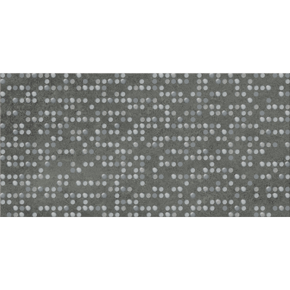 Glazovaný_gres_inserto_NORMANDIE_graphite_dots_mat_29,7x59,8 Glazovaný gres inserto NORMANDIE graphite dots mat 29,7x59,8