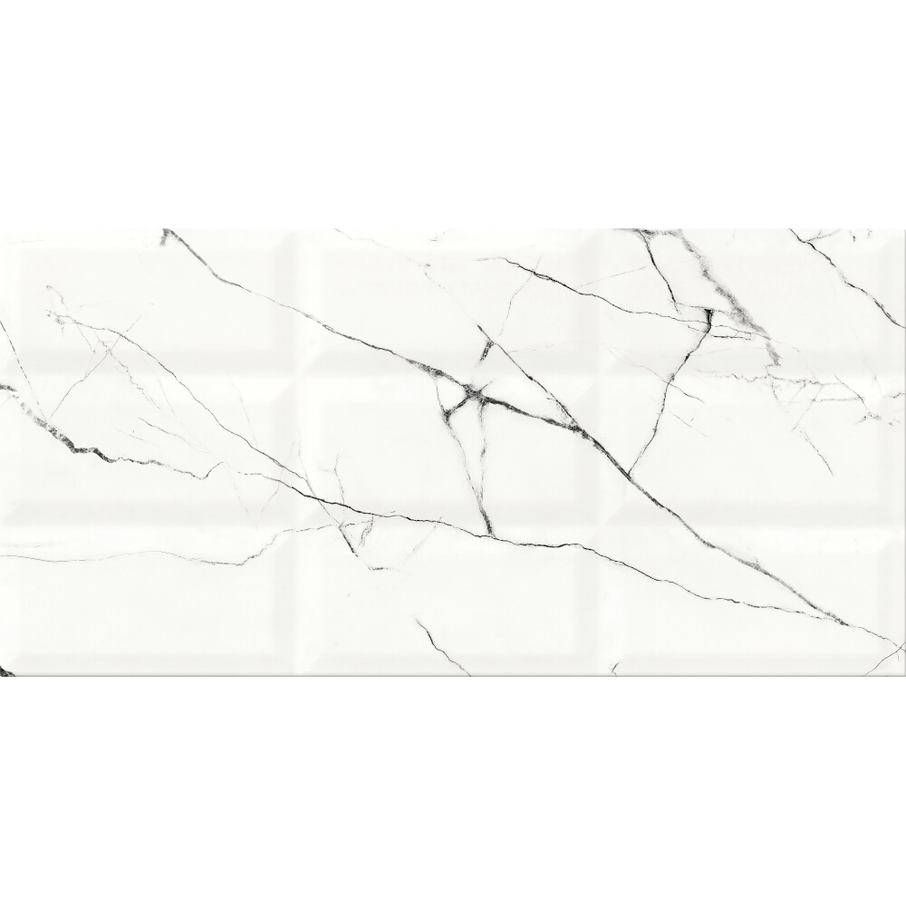 OBKLAD ARCE WHITE STRUCTURE GLOSSY 29,7X60 OBKLAD ARCE WHITE STRUCTURE GLOSSY 29,7X60