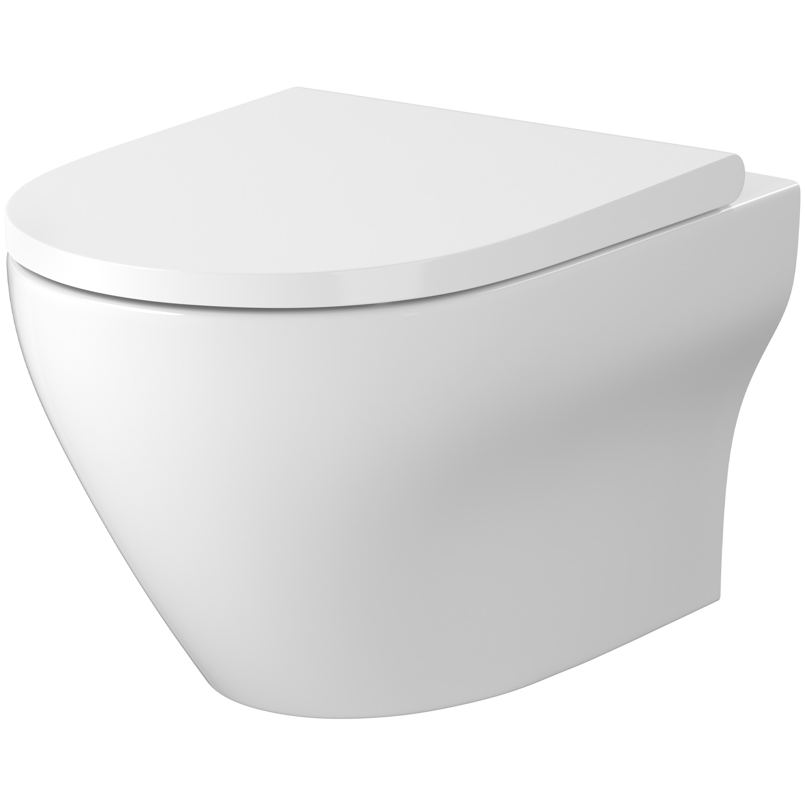 CERSANIT Závesná misa LARGA PRO oválna, vírivá splachovaná, sedadlo S701-885