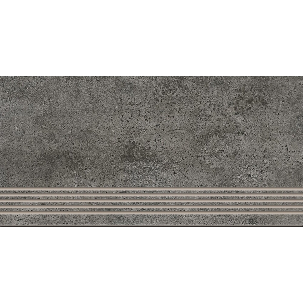 Glazovaný_gres_stopnica_ASHLAND_graphite_mat_29,8x59,8_gat._I Glazovaný gres stopnica ASHLAND graphite mat 29,8x59,8 gat. I