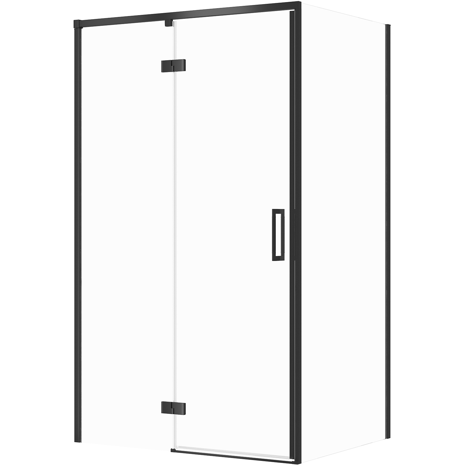 CERSANIT LARGA obdĺžnikový sprchový kút ľavý 120x90x195 cm čierny S601-321 CERSANIT LARGA obdĺžnikový sprchový kút ľavý 120x90x195 cm čierny S601-321