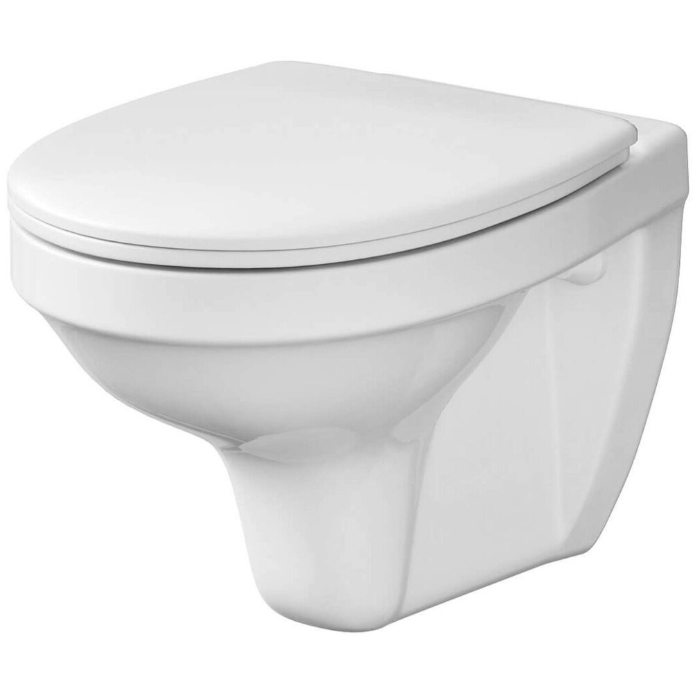 CERSANIT Závesná WC misa SET DELFI duroplast sedadlo wo K97-199