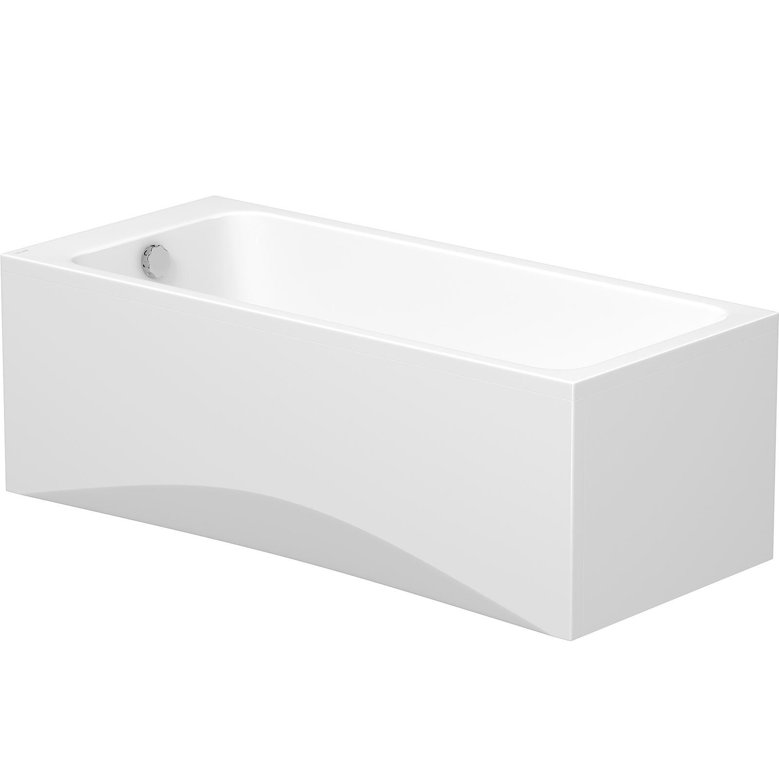 CERSANIT BLISSA obdĺžniková vaňa biela 170x75 S301-308 CERSANIT BLISSA obdĺžniková vaňa biela 170x75 S301-308