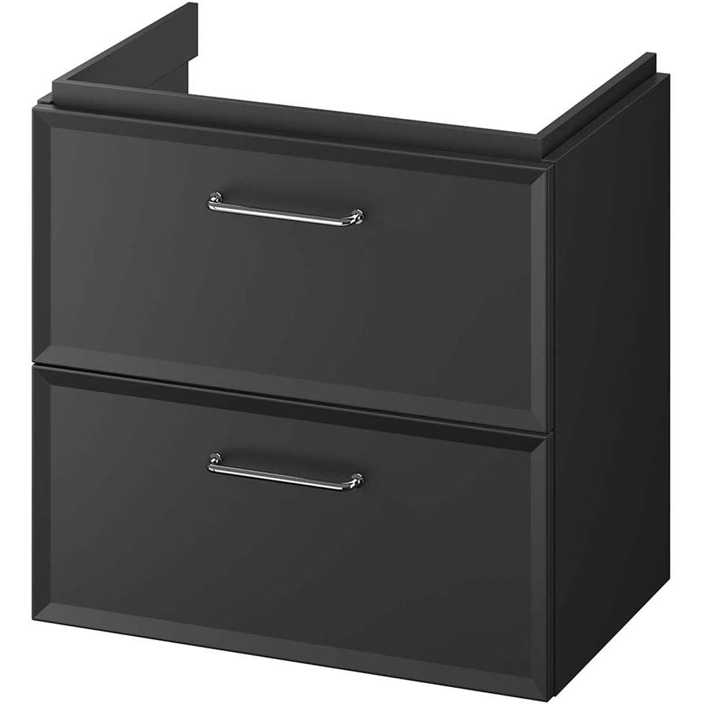 CERSANIT MILOS 60 Slim skrinka pod umývadlo čierna matná S590-100 CERSANIT MILOS 60 Slim skrinka pod umývadlo čierna matná S590-100