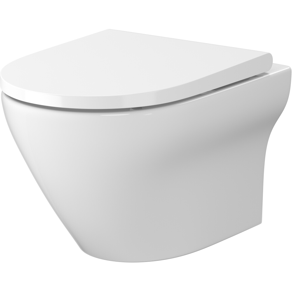 CERSANIT Závesná WC misa UM LARGA OVAL CLEAN ON BOX K120-003