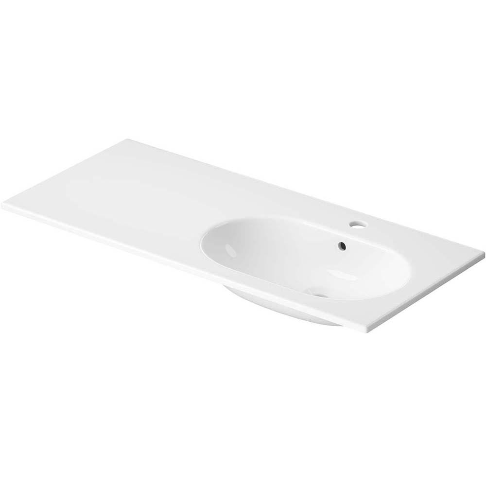 CERSANIT Vstavané umývadlo ZEN 100 ľavé s pracovnou doskou BOX K117-006