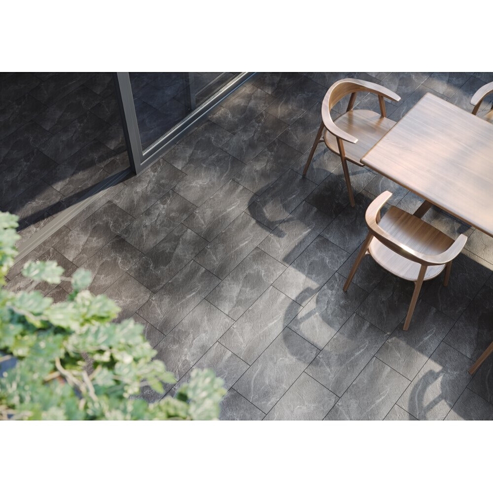 Glazovaný_gres_NOIR_grey_mat_29,7x59,8 Glazovaný gres NOIR grey mat 29,7x59,8