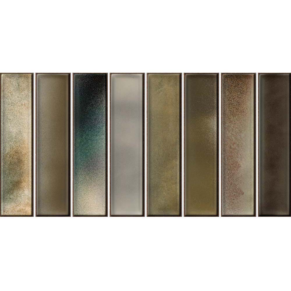 OBKLAD EL BARCO BOREALIS GREEN GREEN GLOSSY 15X30 OBKLAD EL BARCO BOREALIS GREEN GREEN GLOSSY 15X30