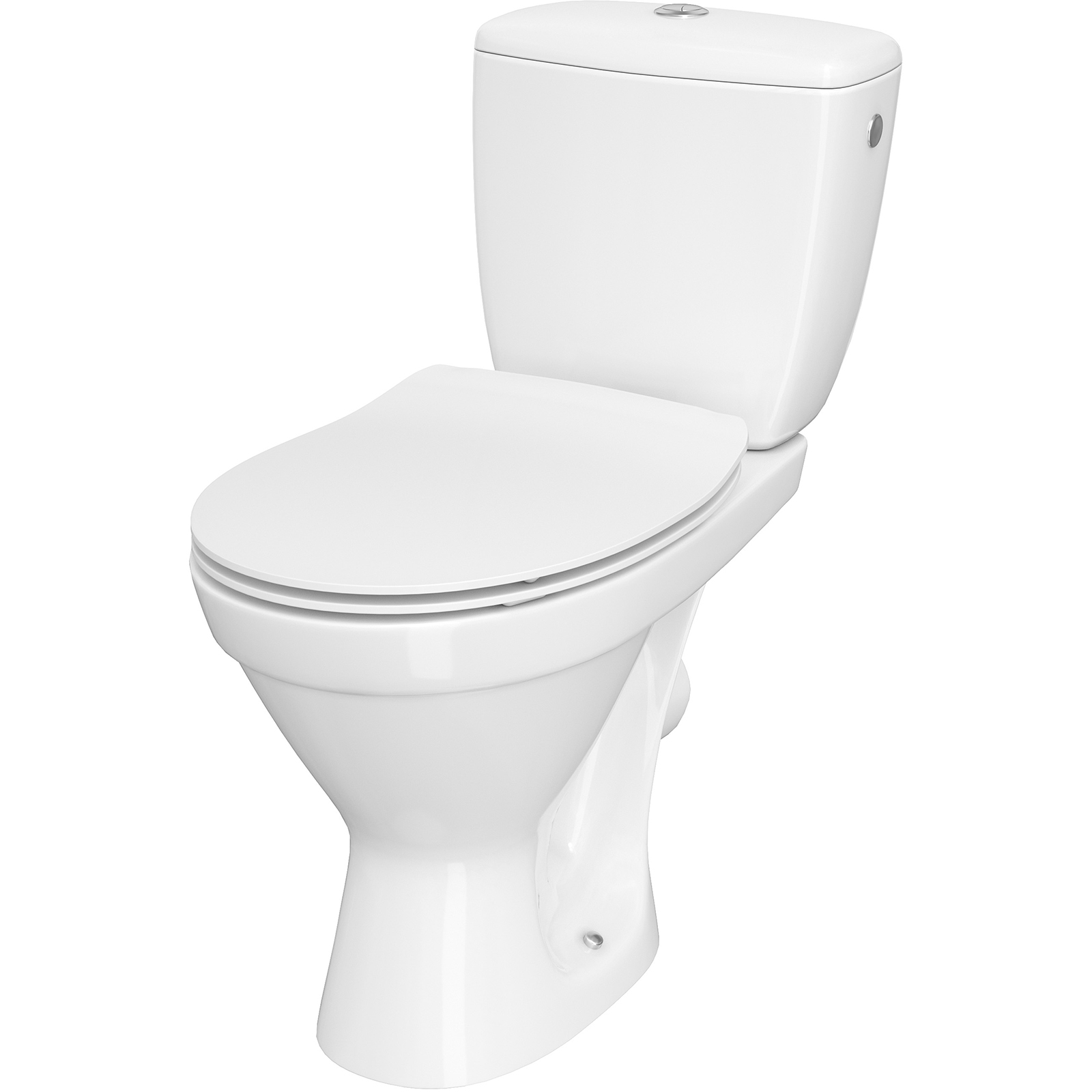 CERSANIT Kompakt WC 696 CERSANIA SIMPLEON 010 3/6 duroplast sedadlo mäkký pád K11-2338
