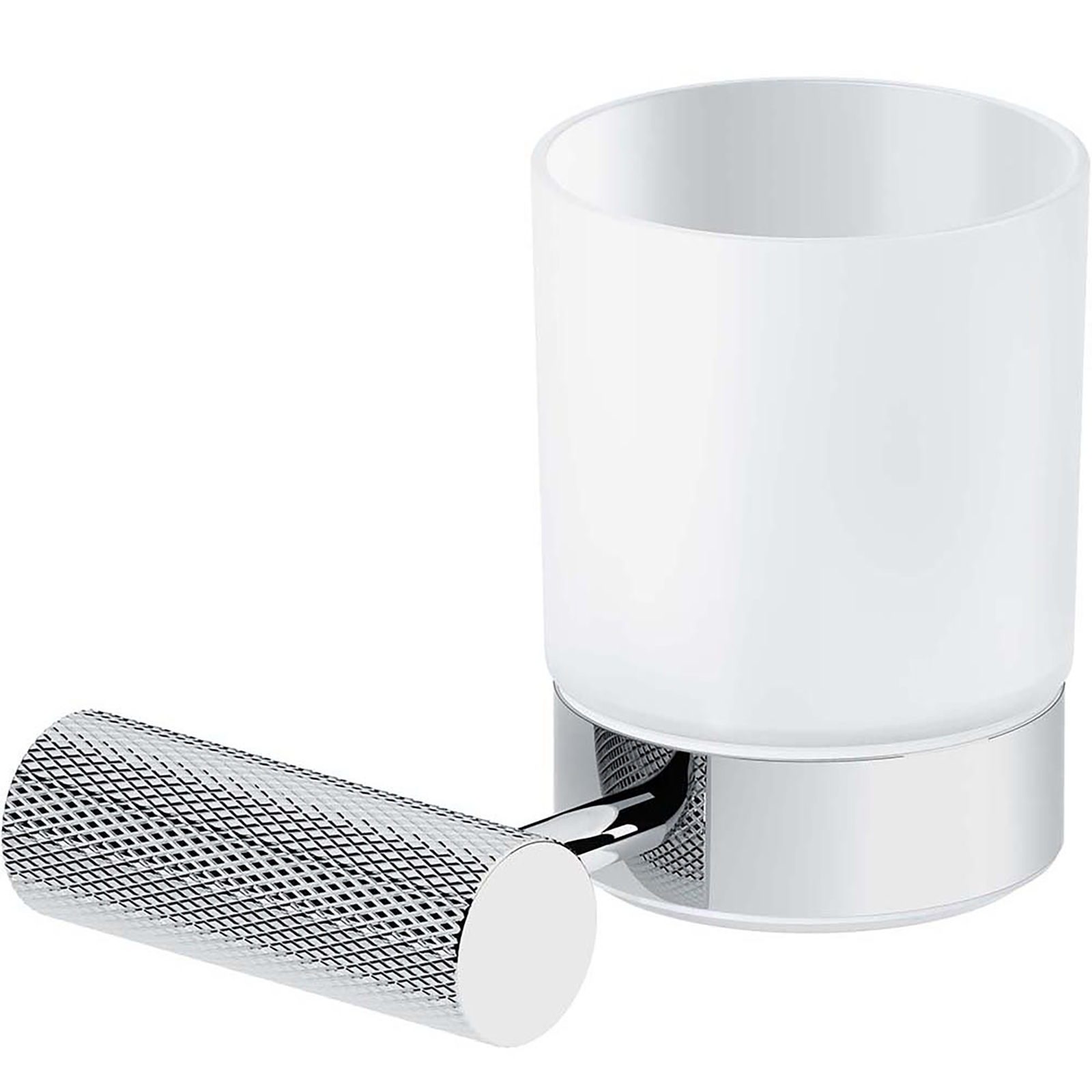 CERSANIT kúpeľňový nástenný pohár ZEN Chrome S951-902