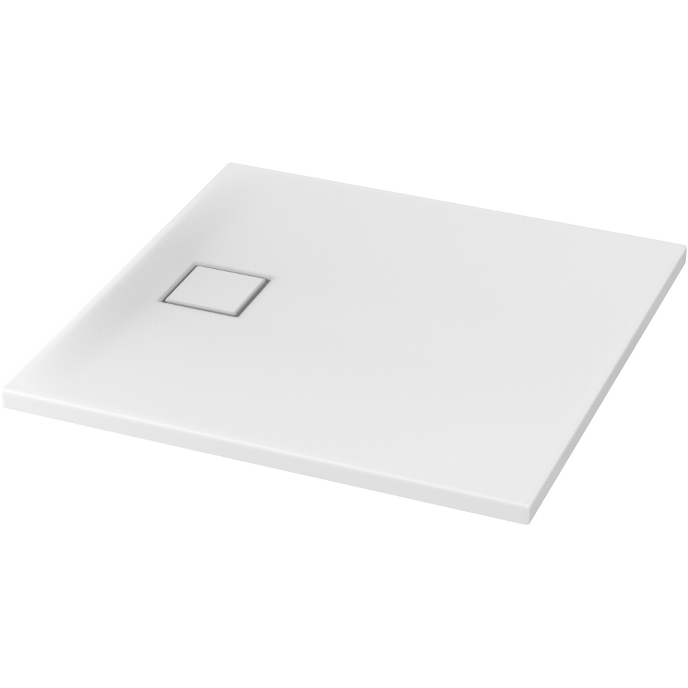 CERSANIT TAKO SLIM štvorcová sprchová vanička 90x4 biela + sifón S601-122