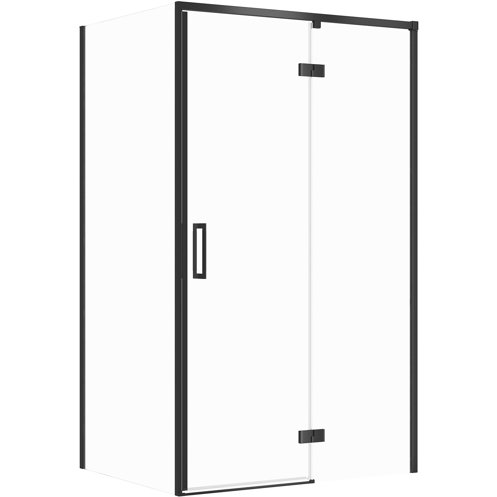 CERSANIT LARGA obdĺžnikový sprchový kút pravý 120x90x195 cm čierny S601-317 CERSANIT LARGA obdĺžnikový sprchový kút pravý 120x90x195 cm čierny S601-317