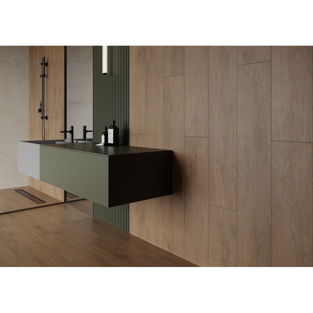 Glazovaný_gres_GINGER_FOREST_brown_mat_19,8x119,8 Glazovaný gres GINGER FOREST brown mat 19,8x119,8
