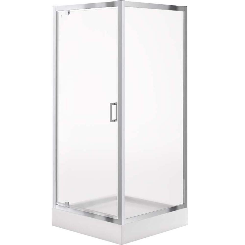 CERSANIT ARTECO 90x190 štvorcový sprchový kút so sprchovou vaničkou TAKO 90x16 S601-132