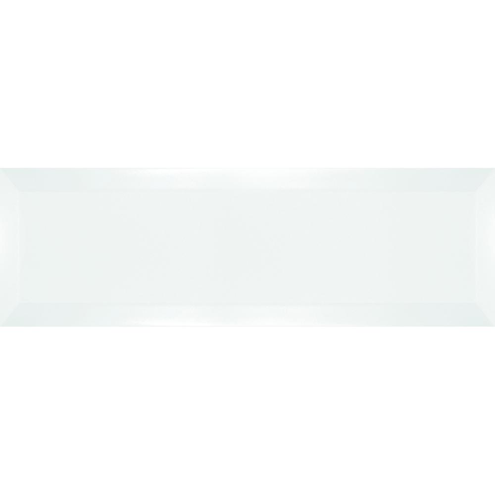 OBKLAD RIBESALBES BISEL BLANCO MAT 10X30