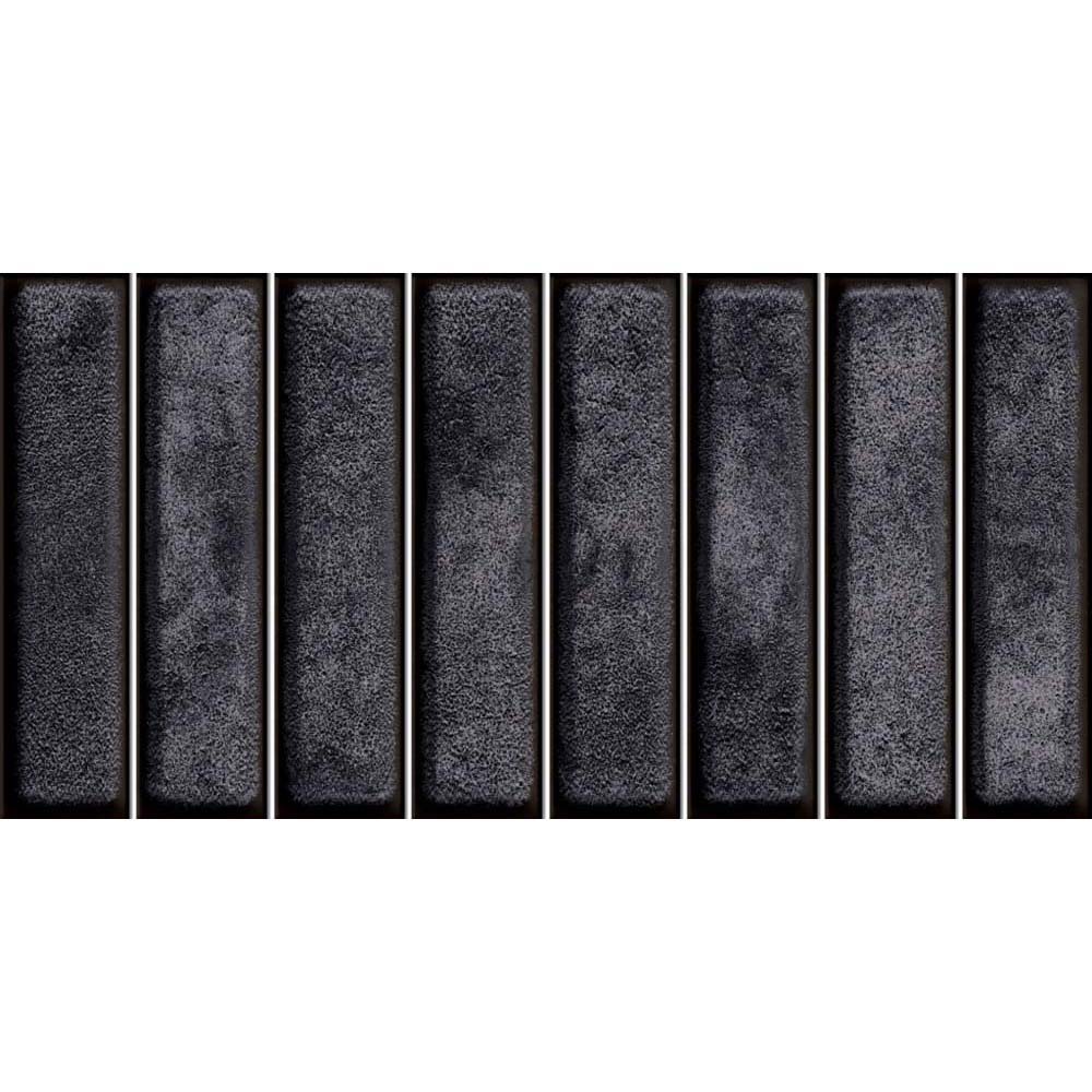 OBKLAD EL BARCO DOMINO DENIM BLACK GLOSSY 15X30 OBKLAD EL BARCO DOMINO DENIM BLACK GLOSSY 15X30