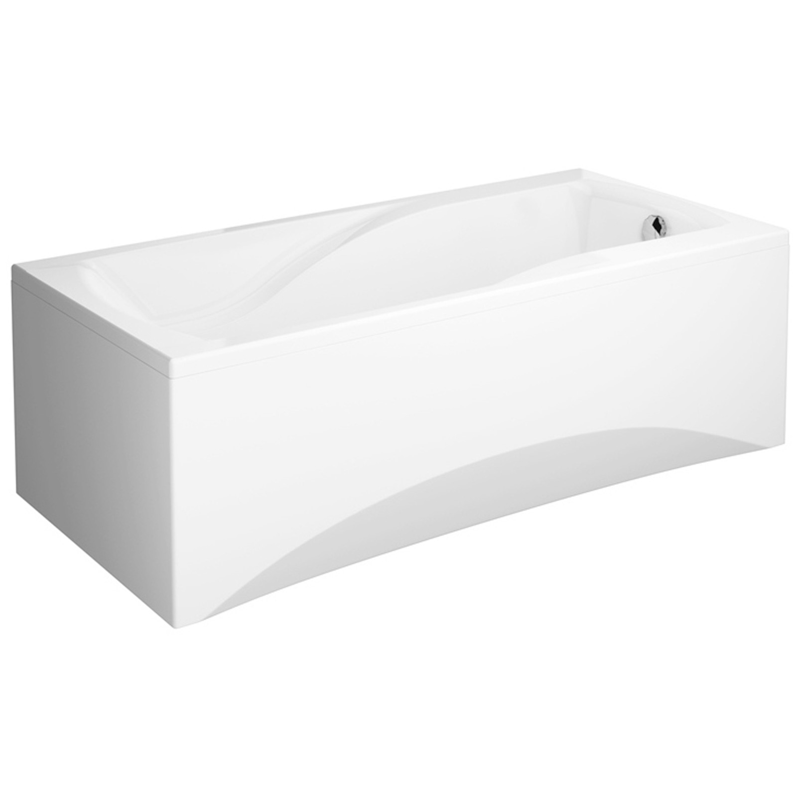 CERSANIT Obdĺžniková vaňa ZEN 180x85 S301-129 CERSANIT Obdĺžniková vaňa ZEN 180x85 S301-129