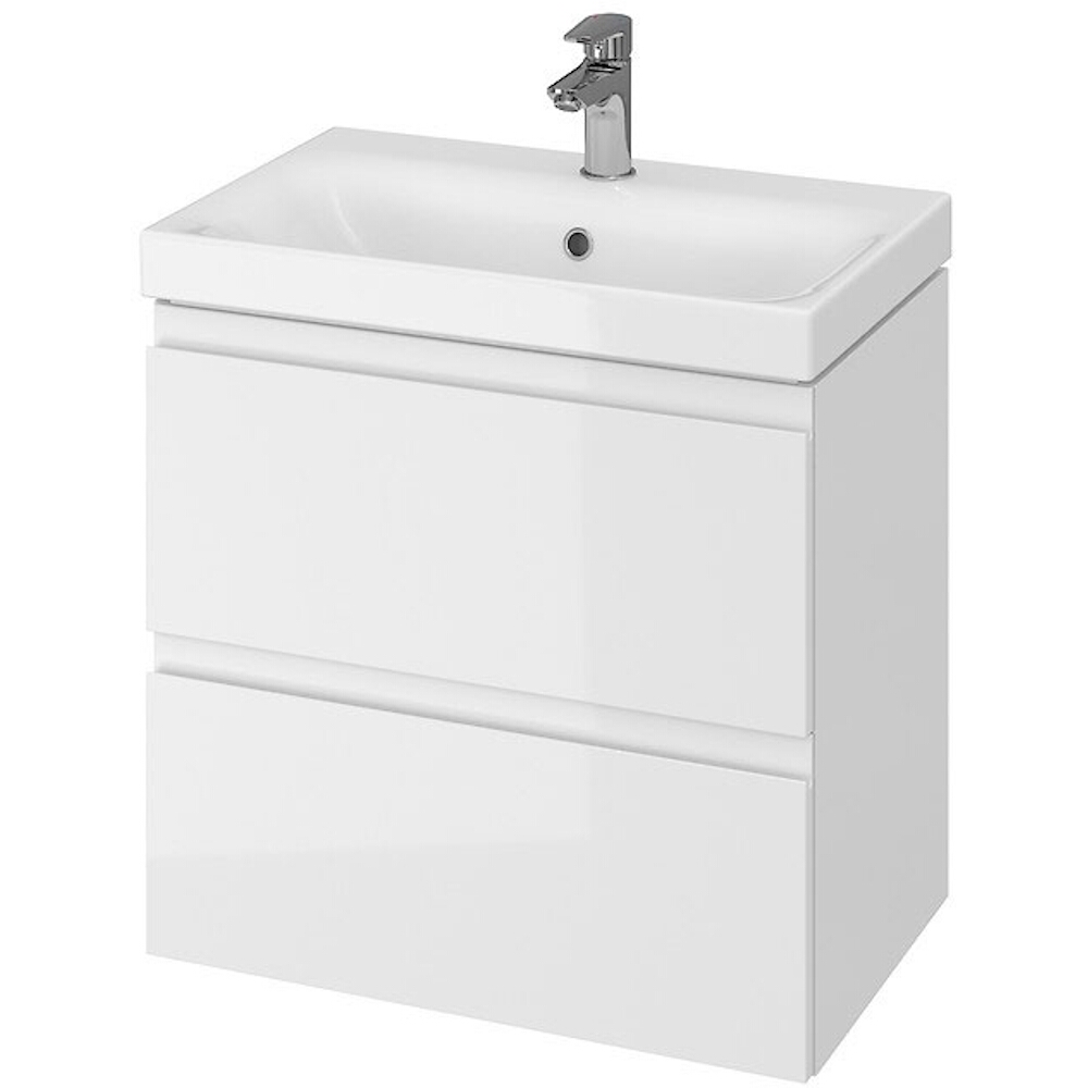 CERSANIT Skrinka s umývadlom MODUO SLIM 60 biela DSM S801-227-DSM