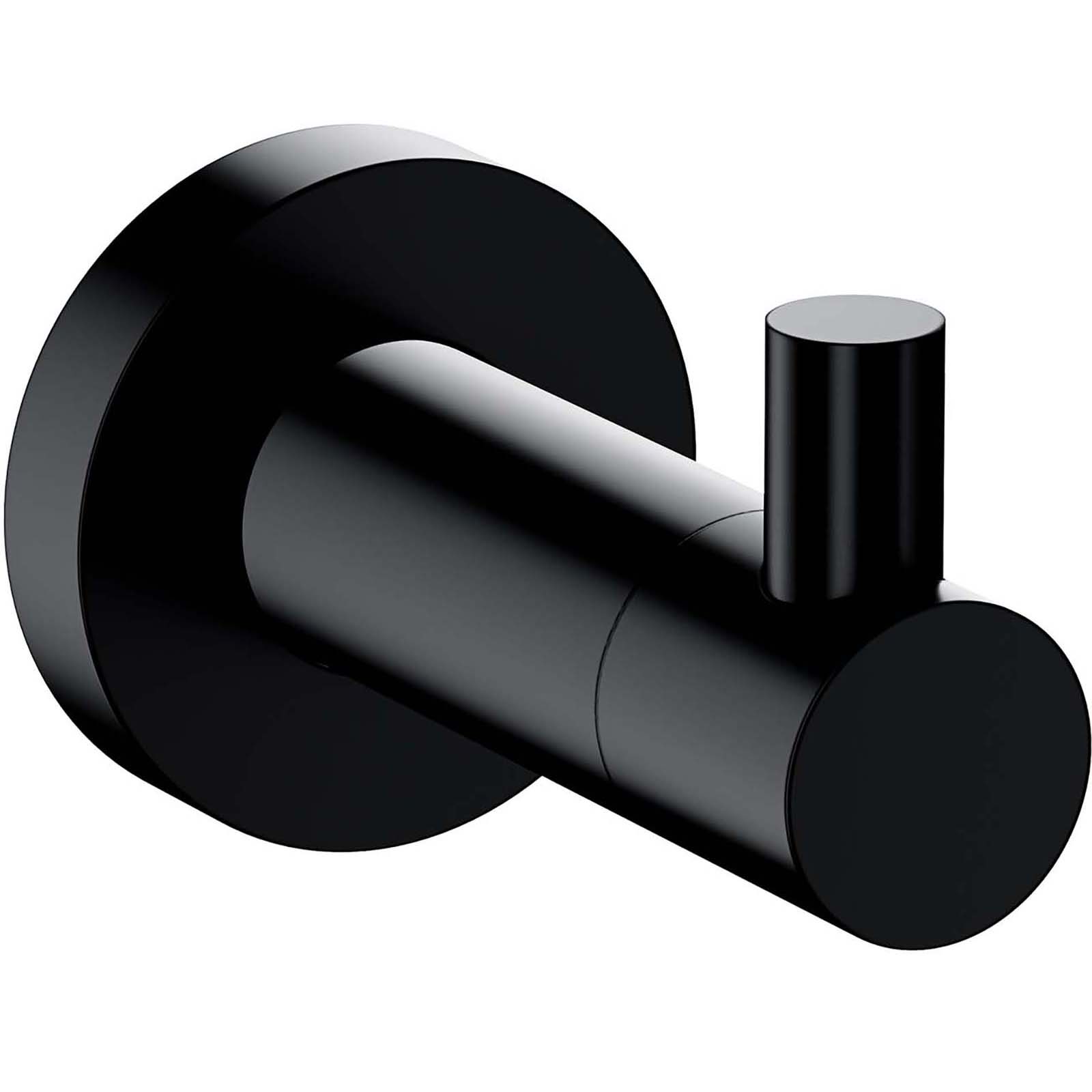 OMNIRES Držiak na uteráky MODERN PROJECT single matt black MP60110BL OMNIRES Držiak na uteráky MODERN PROJECT single matt black MP60110BL