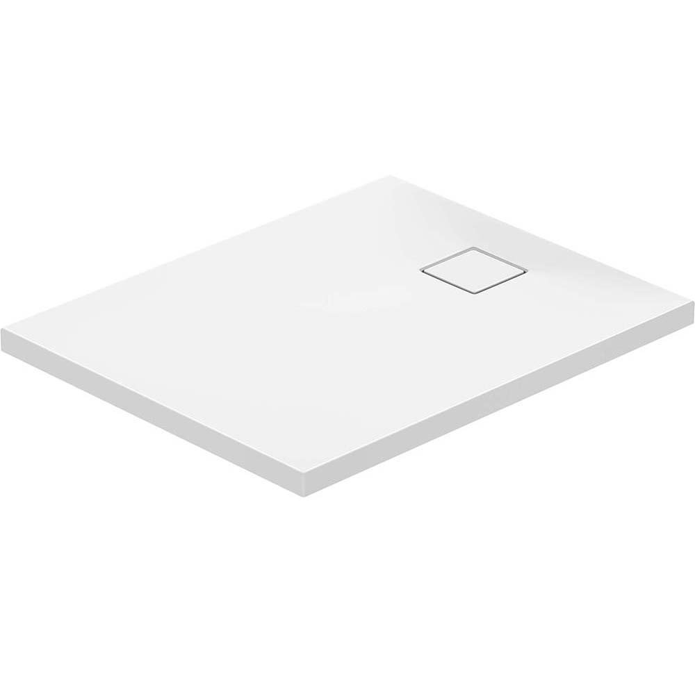 CERSANIT Obdĺžniková sprchová vanička TAKO SLIM 100x80x4,5 biela so sifónom S208-005