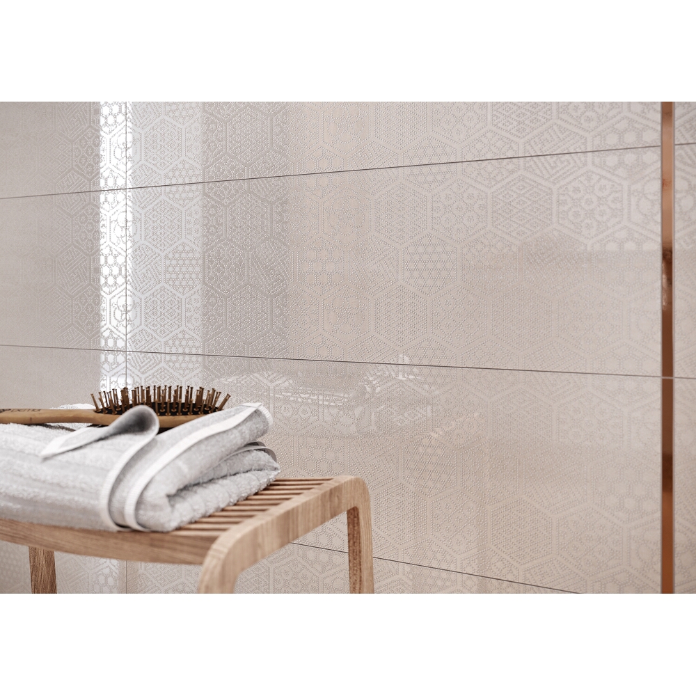 Obklad_na_stenu_inserto_BANTU_cream_heksagon_glossy_20x60 Obklad na stenu inserto BANTU cream heksagon glossy 20x60