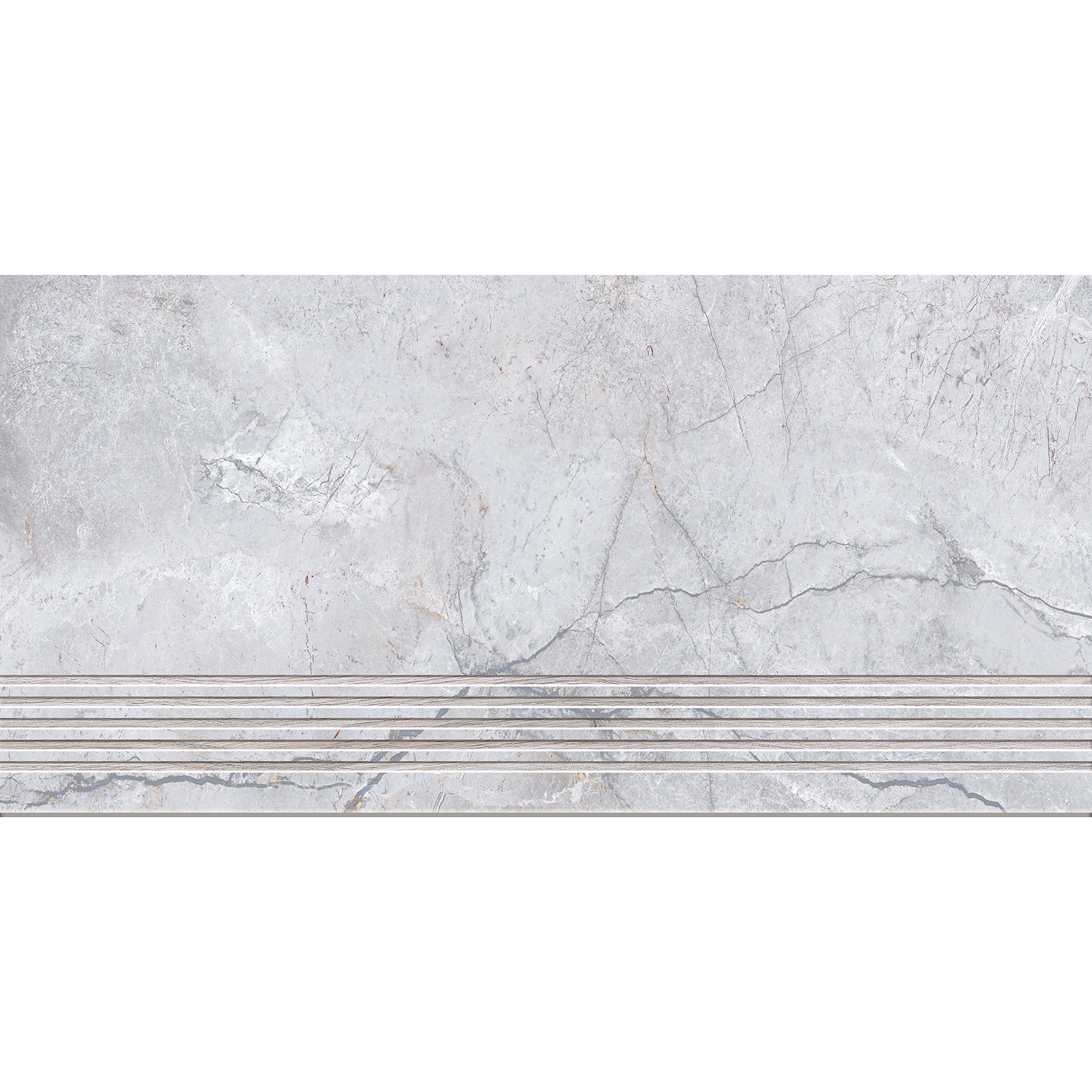 DLAŽBA SCHODOVKA RAZZO GREY MAT 29,8X59,8