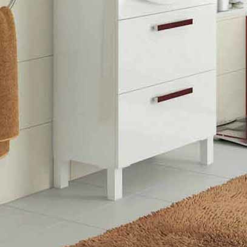 CERSANIT Nábytkové nohy súprava 2 ks. Biela S599-0066