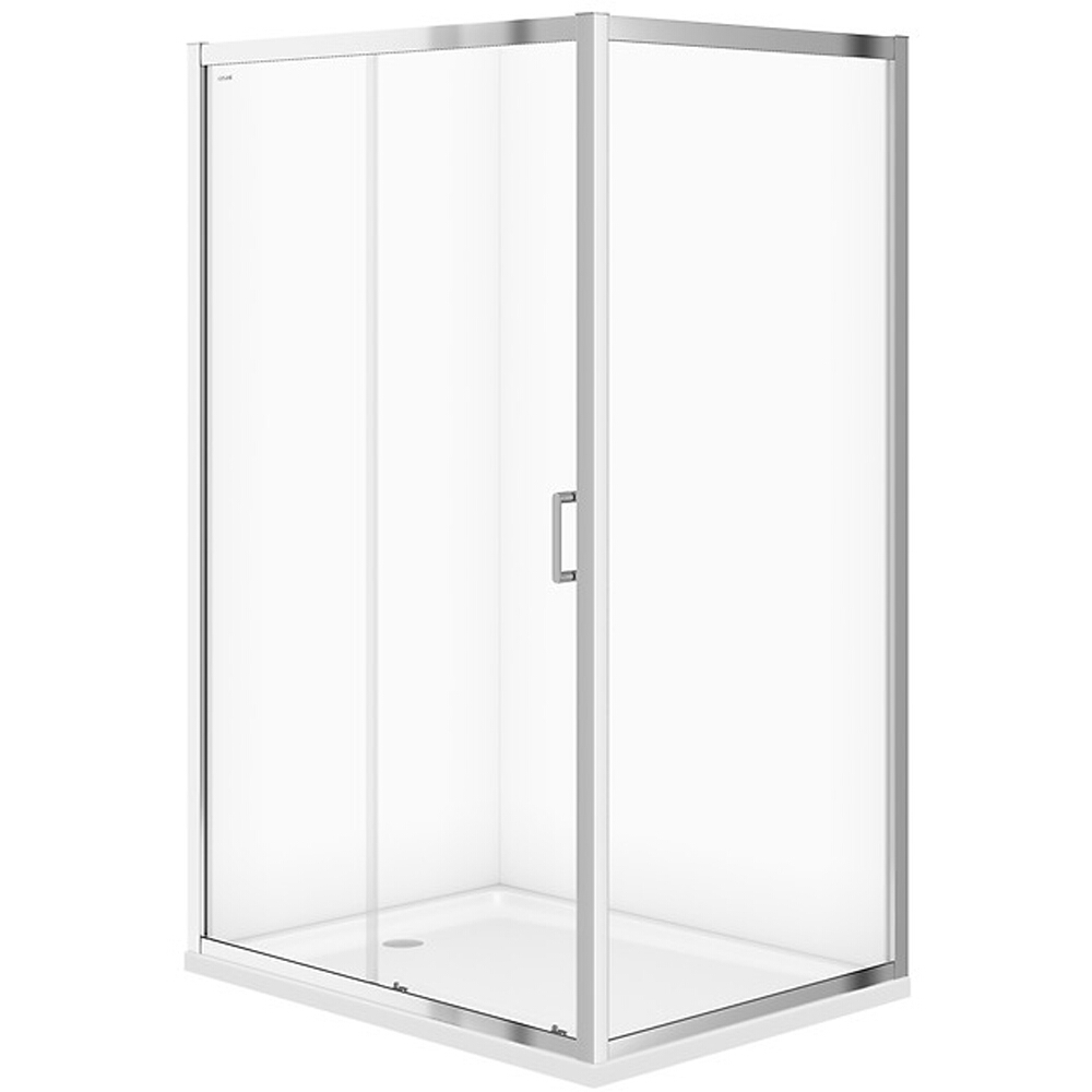 Posuvný sprchový kút CERSANIT ARTECO 120x90x190 priehľadné sklo S157-012