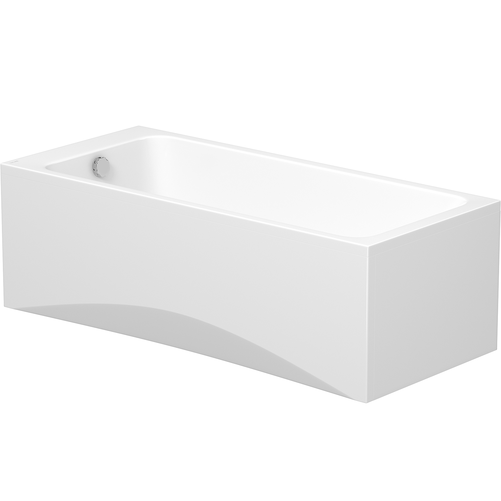 CERSANIT BLISSA obdĺžniková vaňa biela 180x80 S301-309 CERSANIT BLISSA obdĺžniková vaňa biela 180x80 S301-309