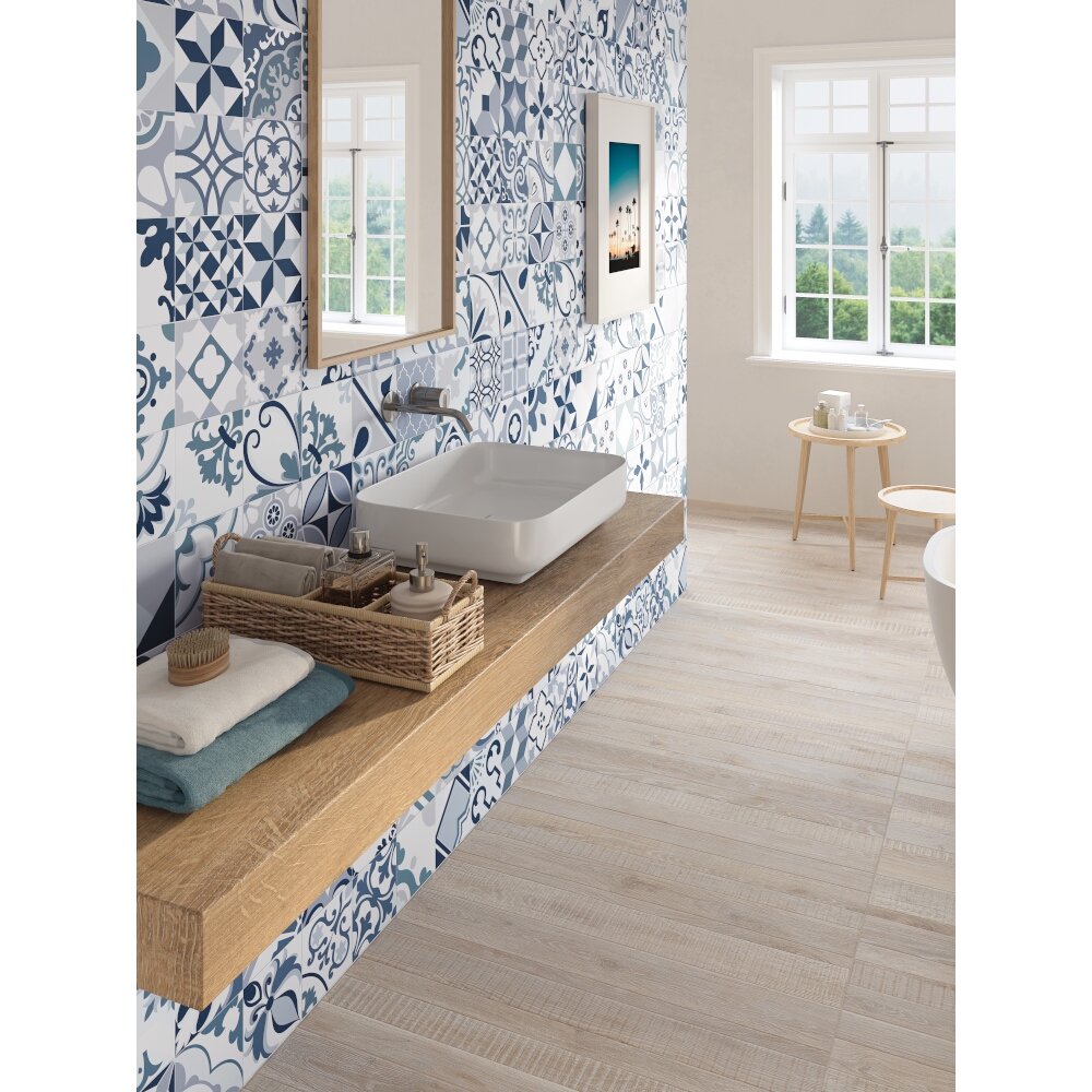 Glazovaný_gres_hiszpański_GAYAFORES_Lumier_Blue_mat_33,15x33,15_gat._I Glazovaný gres hiszpański GAYAFORES Lumier Blue mat 33,15x33,15 gat. I
