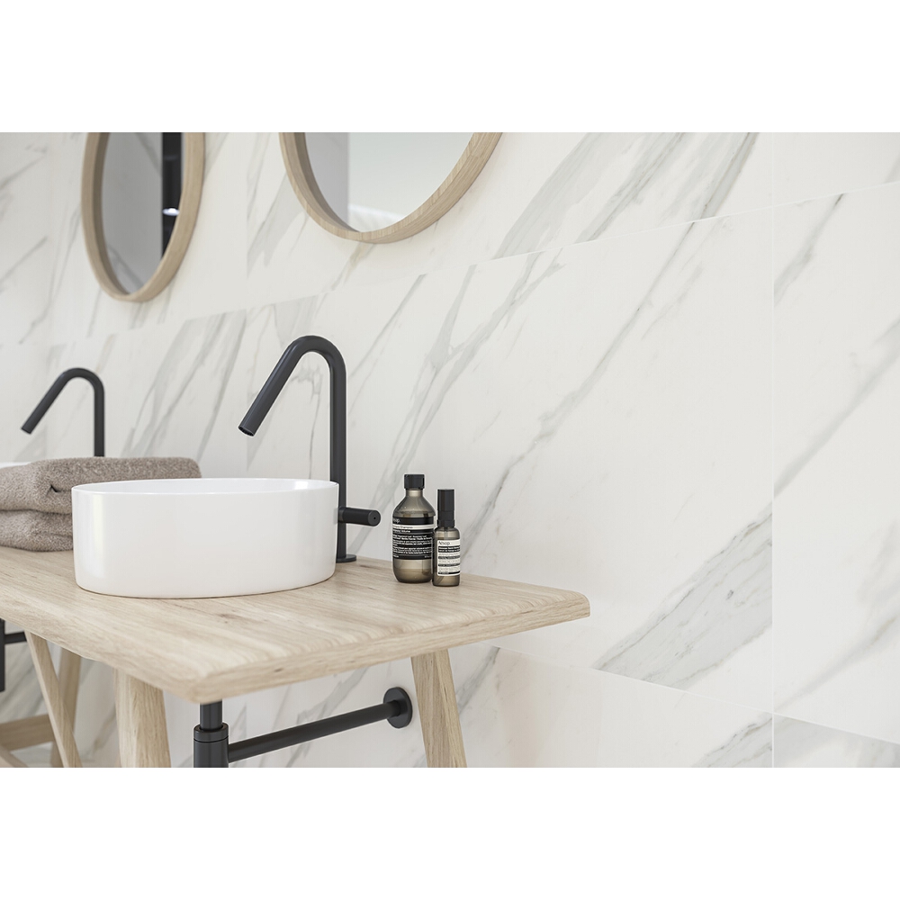 Glazovaný_gres_CALACATTA_MARBLE_white_mat_59,8x119,8 Glazovaný gres CALACATTA MARBLE white mat 59,8x119,8