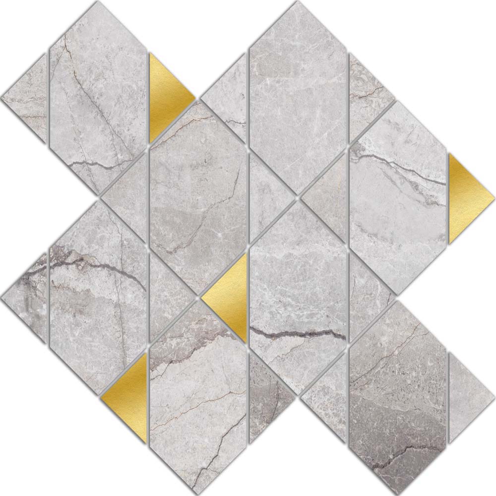 OBKLAD MOZAIKA STONE HILLS GREY GLOSSY 29,7X29,7 OBKLAD MOZAIKA STONE HILLS GREY GLOSSY 29,7X29,7