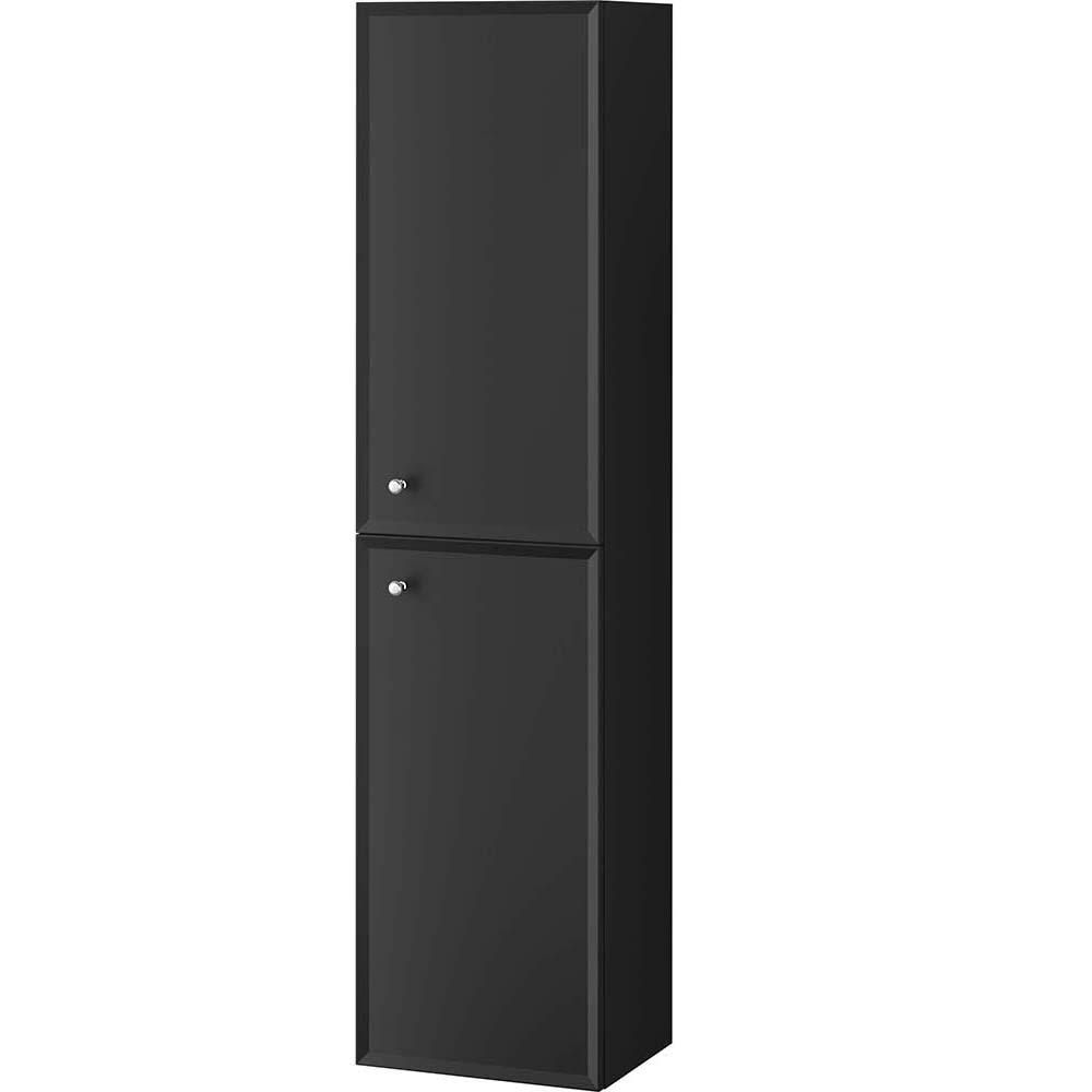 CERSANIT Kúpeľňový stĺpik MILOS DSM čierny matný S1021-011 CERSANIT Kúpeľňový stĺpik MILOS DSM čierny matný S1021-011