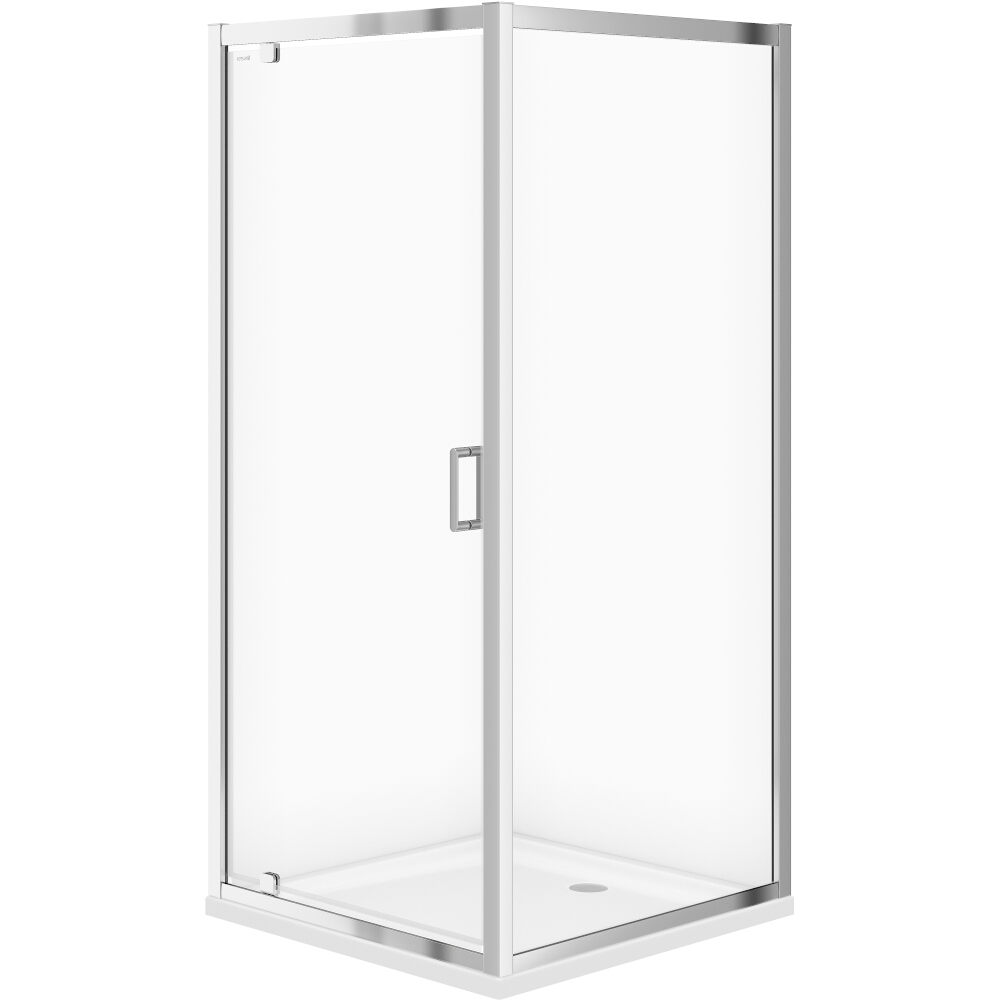 CERSANIT ARTECO 90x190 štvorcový sprchový kút so sprchovou vaničkou TAKO 90x4 S601-116